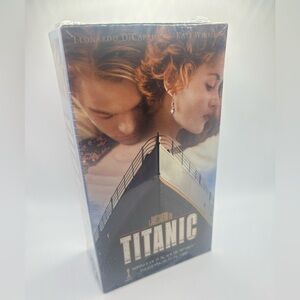 🆕 Titanic Movie 2 VHS box factory Sealed, mint condition, collectors